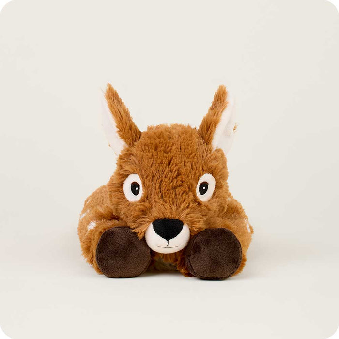 Laying Down Deer Stuffed Animal Warmies