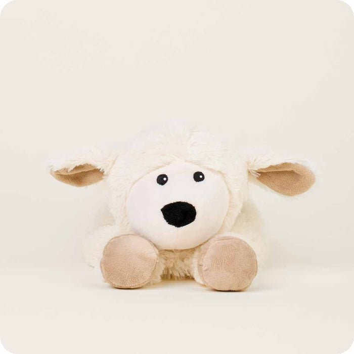Microwavable Laying Down Sheep Stuffed Animal Warmies